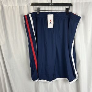 Liberty Pro Mens  blue & red Athletic Shorts Size 3L New